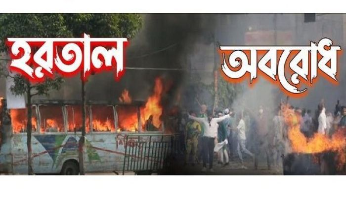 আগামী বুধবার অবরোধ ও বৃহস্পতিবার হরতালের ঘোষণা দিয়েছে বিএনপি
